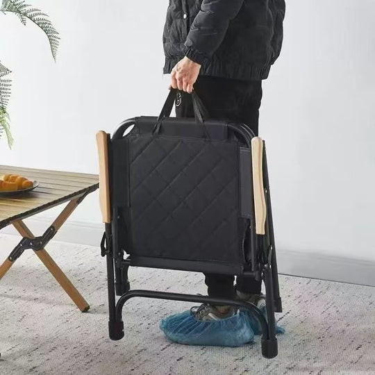 Damen Klappstuhl Komfortabel für Camping und Garten – Praktisches Design mit Gepolsterter Sitzfläche 3