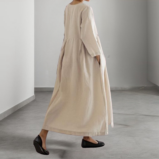 Damen Kleid Fließend Tailliert für Sommerliche Anlässe 5