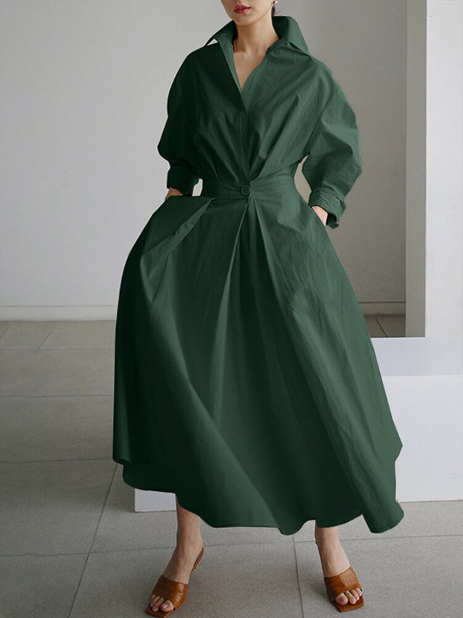 Damen Kleid Modernes Design Leichtes Material 1