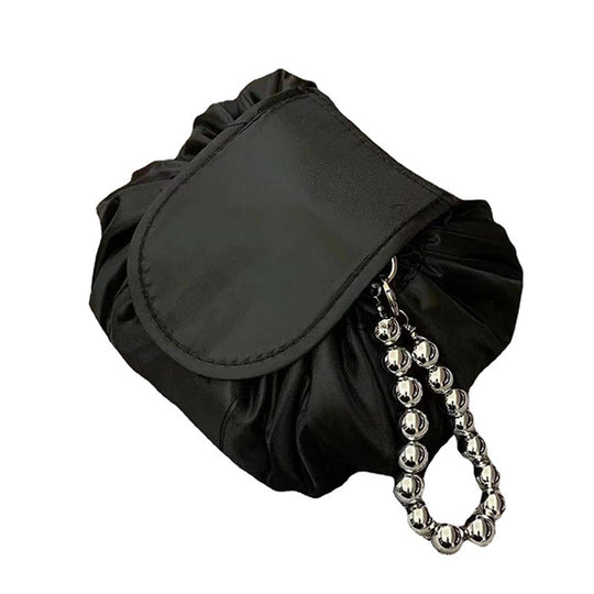 Damen Kulturbeutel Klein für Reisen – Praktische Kosmetiktasche mit Kordelzug 10