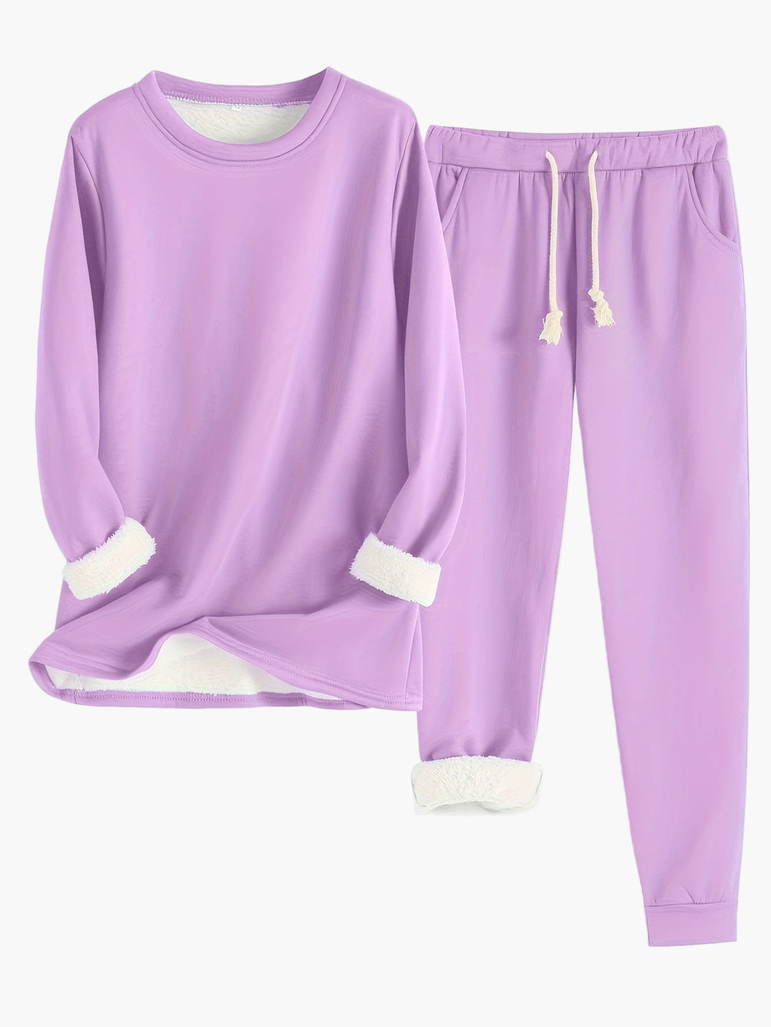 Damen Lounge Set Zweiteilig Lässig 10