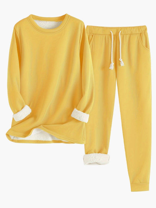 Damen Lounge Set Zweiteilig Lässig 5
