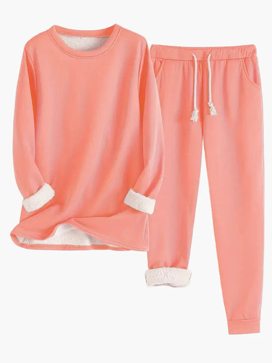 Damen Lounge Set Zweiteilig Lässig 7