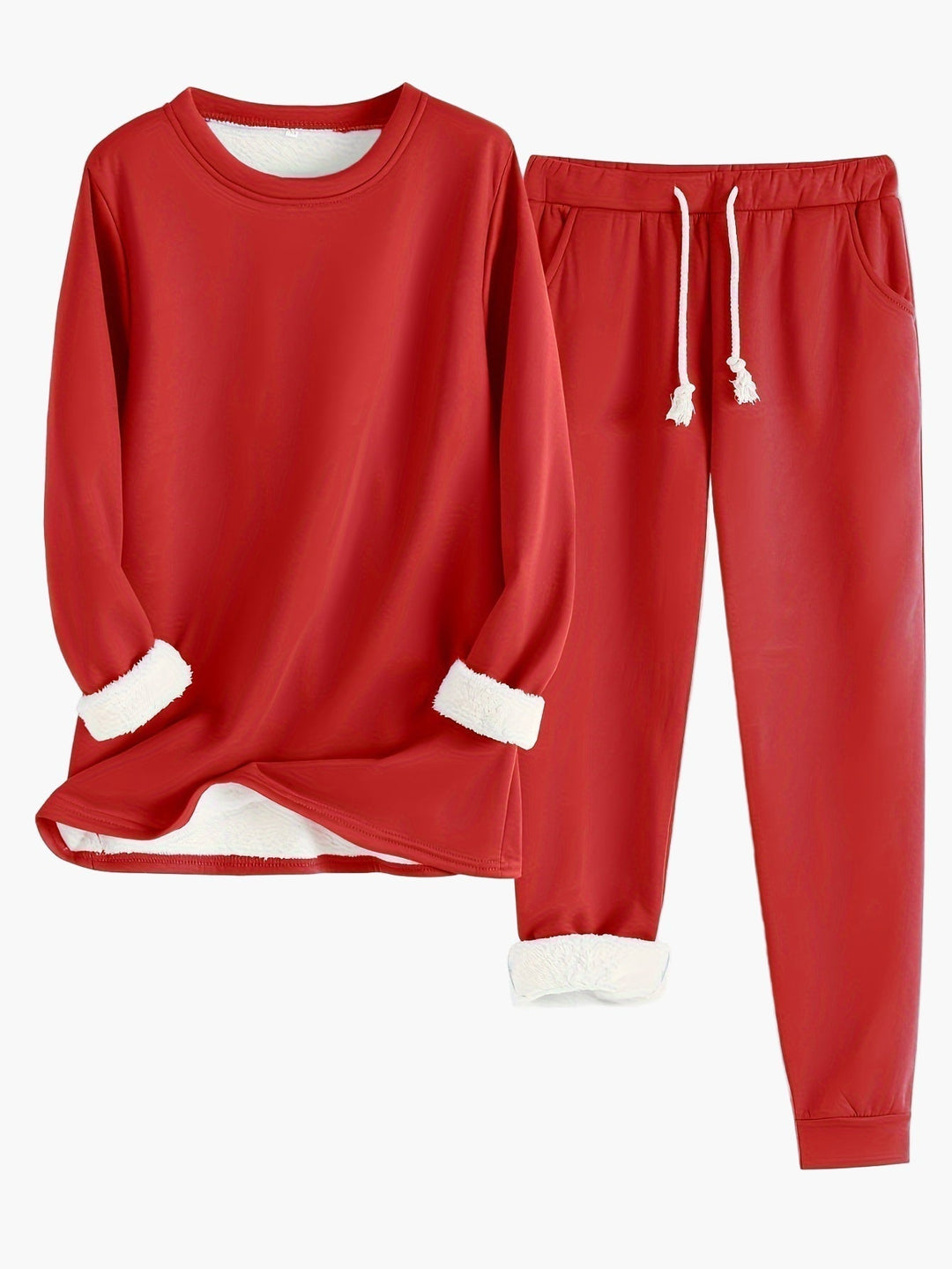 Damen Lounge Set Zweiteilig Lässig 8