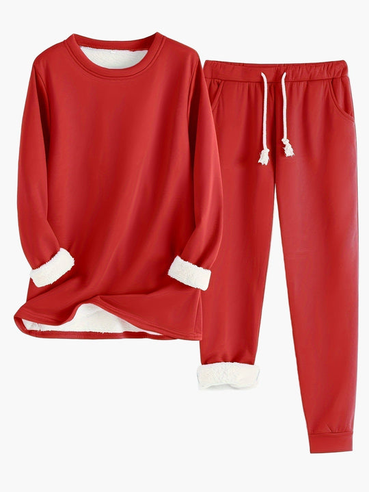 Damen Lounge Set Zweiteilig Lässig 8