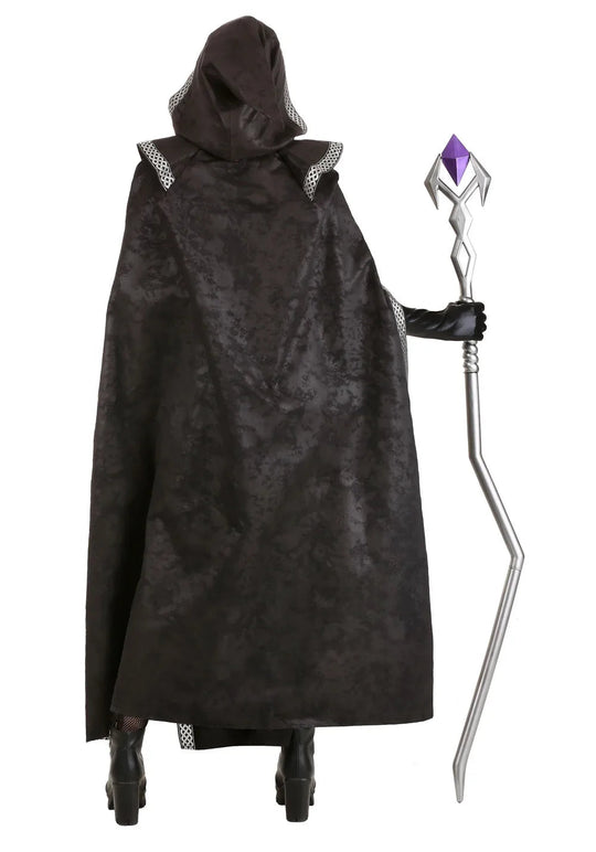 Damen Maxi Kleid Gotische Hexe Halloween Kostüm 3