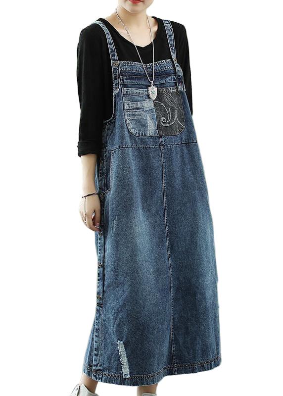 Damen Maxikleid mit Schlitzausschnitt 0