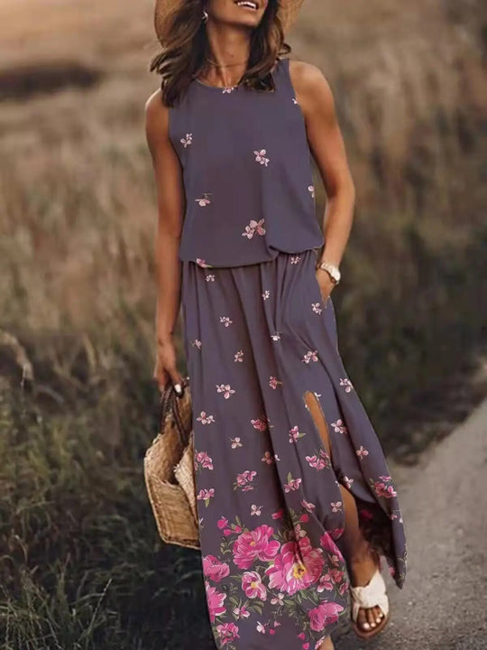 Damen Maxikleid mit einzigartigem Schnitt 2