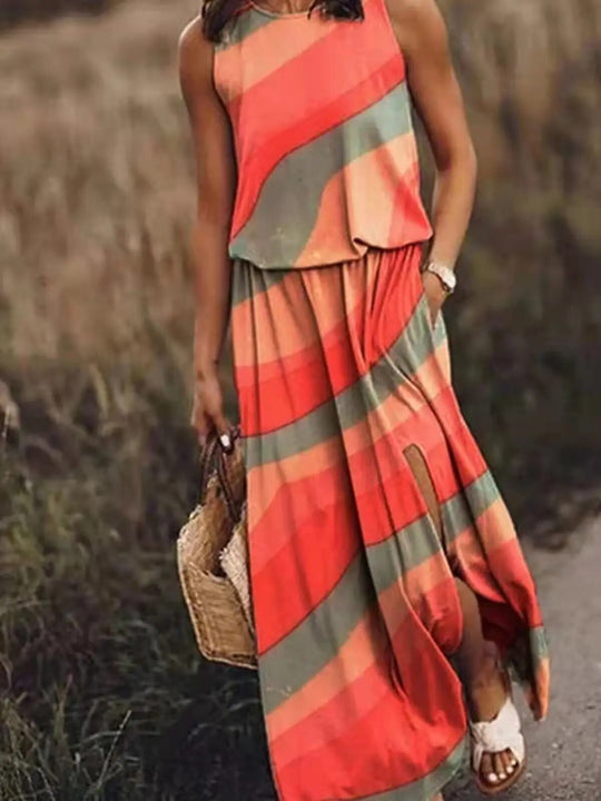 Damen Maxikleid mit einzigartigem Schnitt 6