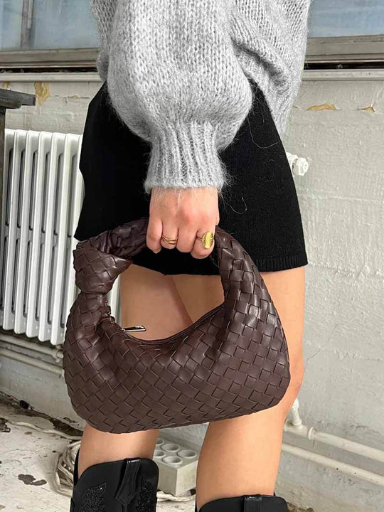 Damen Mini-Handtasche Gewebt 6