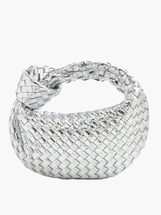 Damen Mini-Handtasche Gewebt 9