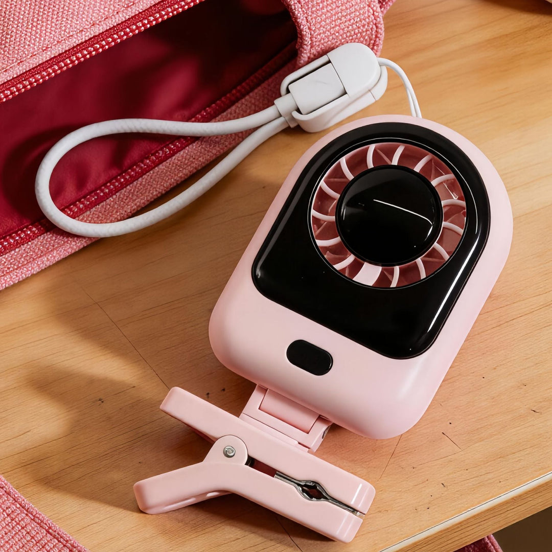 Damen Mini-Luftkühler Tragbar mit Digitaler Anzeige 1