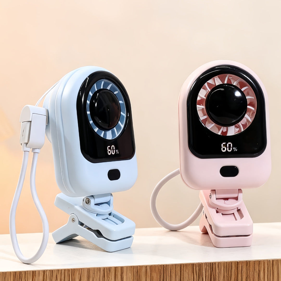 Damen Mini-Luftkühler Tragbar mit Digitaler Anzeige 4