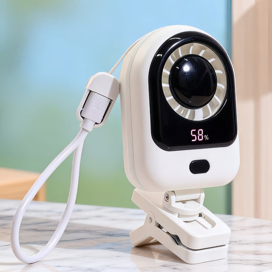 Damen Mini-Luftkühler Tragbar mit Digitaler Anzeige 7