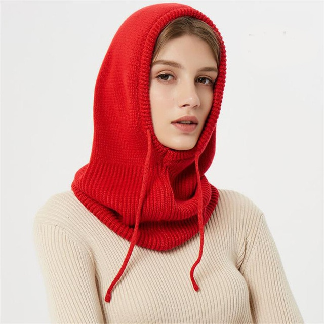Damen Mütze Winter mit Kapuze für Modische Akzente und Warmen Kopf 1
