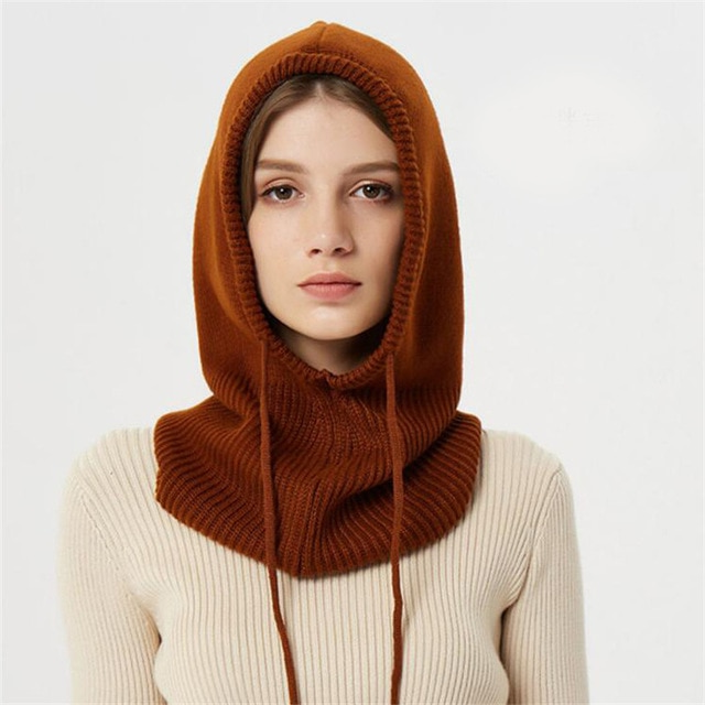 Damen Mütze Winter mit Kapuze für Modische Akzente und Warmen Kopf 7