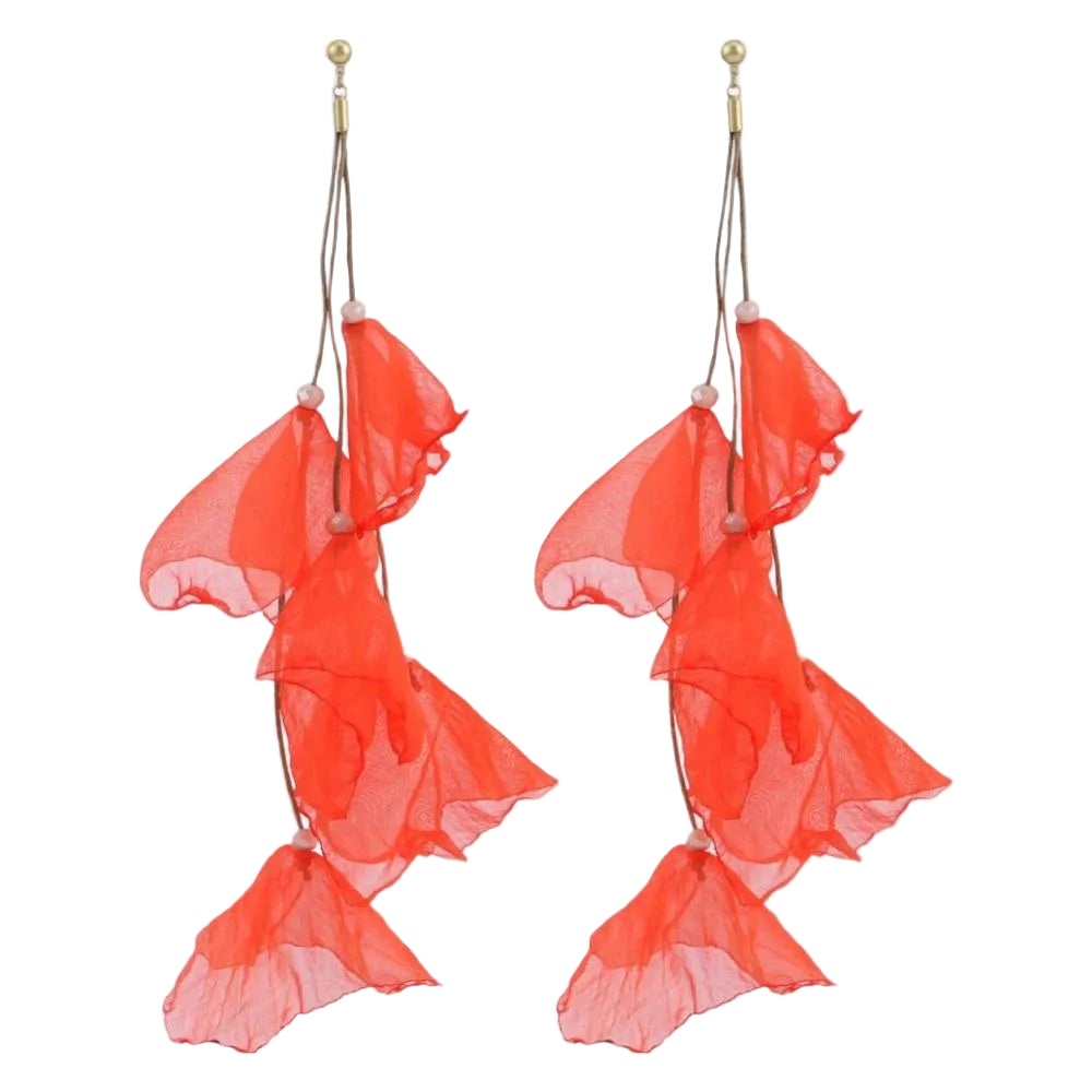 Damen Ohrringe Tulpen-Design Stilvoll 0