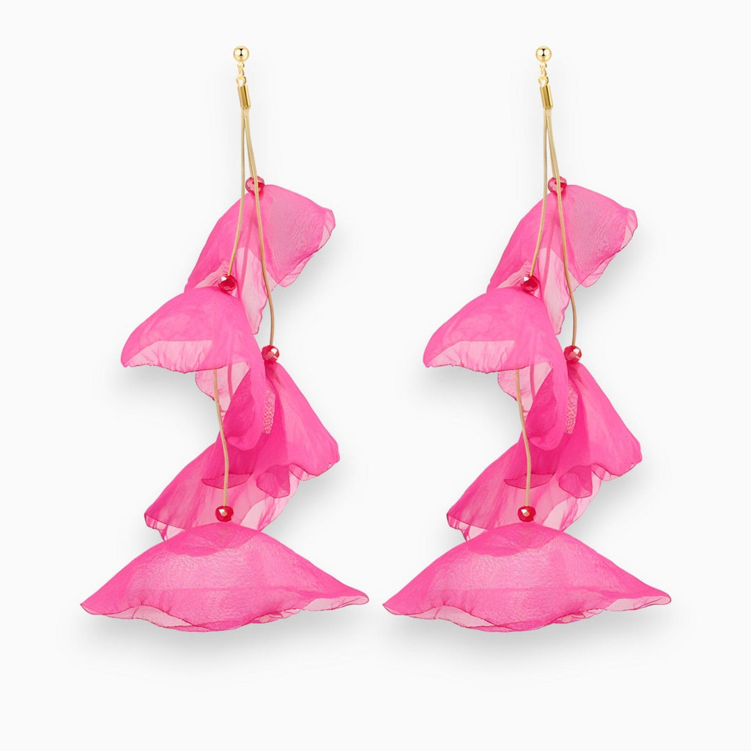 Damen Ohrringe Tulpen-Design Stilvoll 2