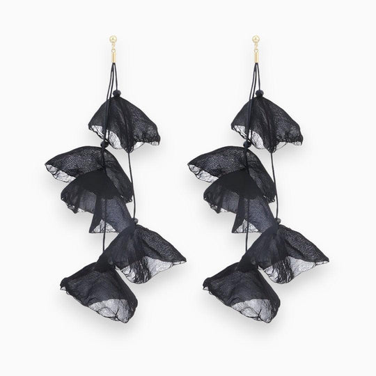 Damen Ohrringe Tulpen-Design Stilvoll 3
