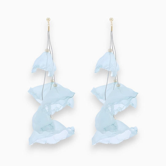 Damen Ohrringe Tulpen-Design Stilvoll 4