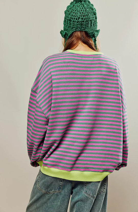 Damen Oversized Pullover Modern 1