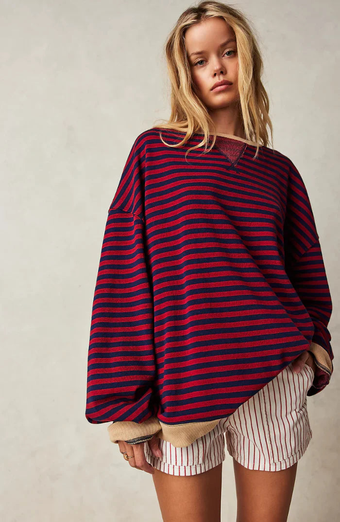 Damen Oversized Pullover Modern 10