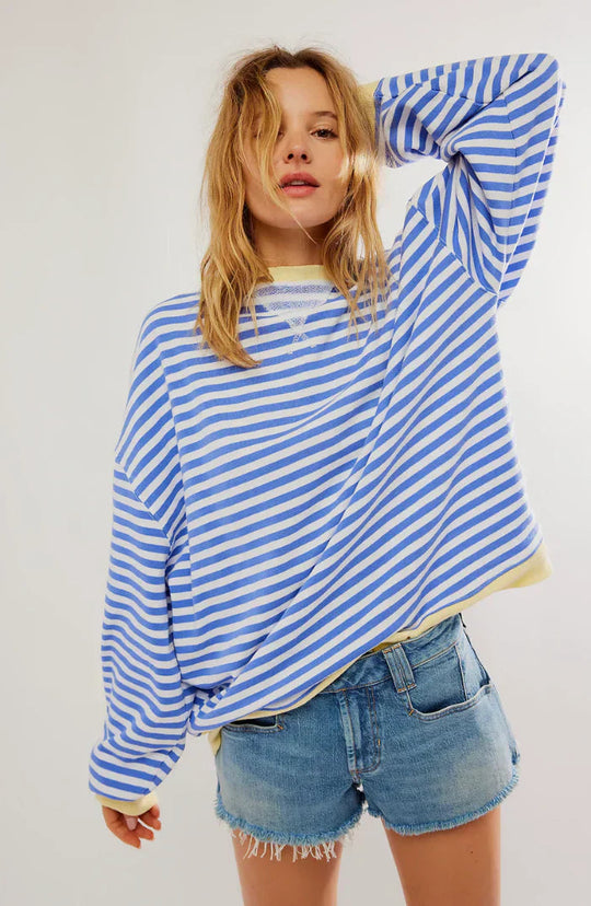 Damen Oversized Pullover Modern 13