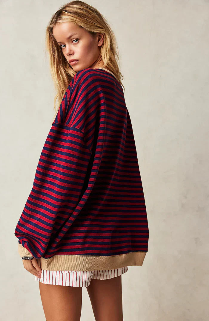 Damen Oversized Pullover Modern 3