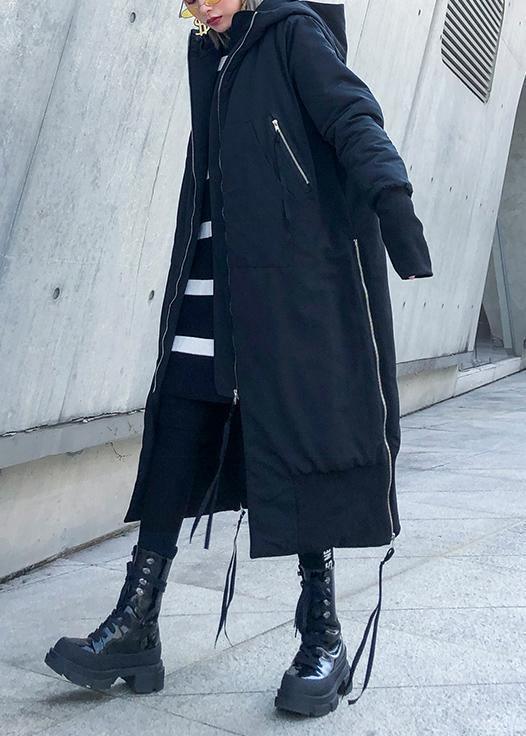 Damen Parka Winter Übergröße mit Kapuze, Modischer Winterjacke Damen Parka für kalte Tage 2