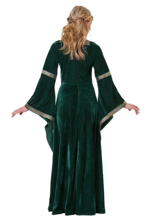 Damen Prinzessin Halloween Kostüm Maxi mit langen Ärmeln 1