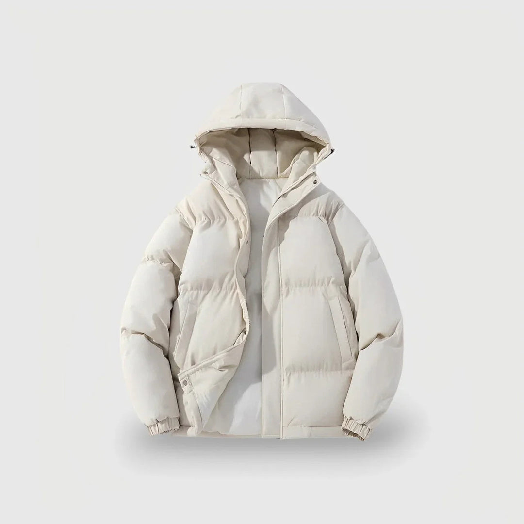 Damen Puffer-Parka mit Kapuze 1