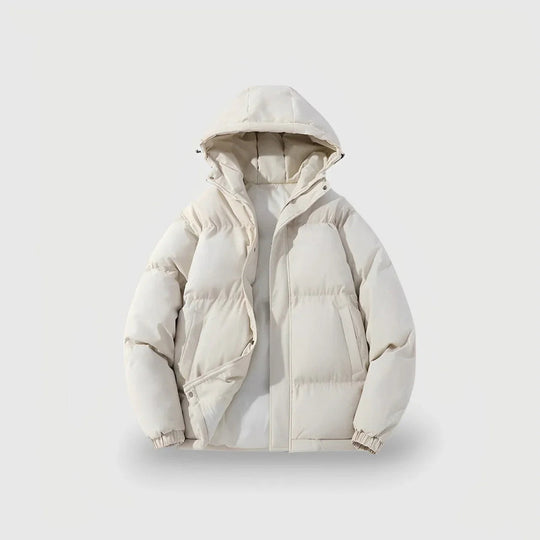 Damen Puffer-Parka mit Kapuze 1