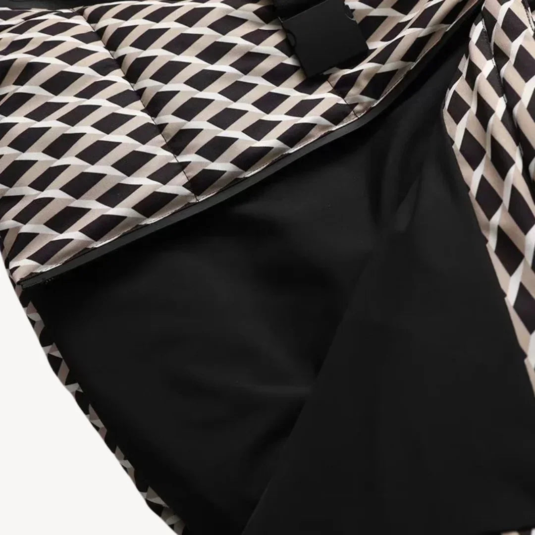Damen Pufferjacke mit Gürteldesign 6