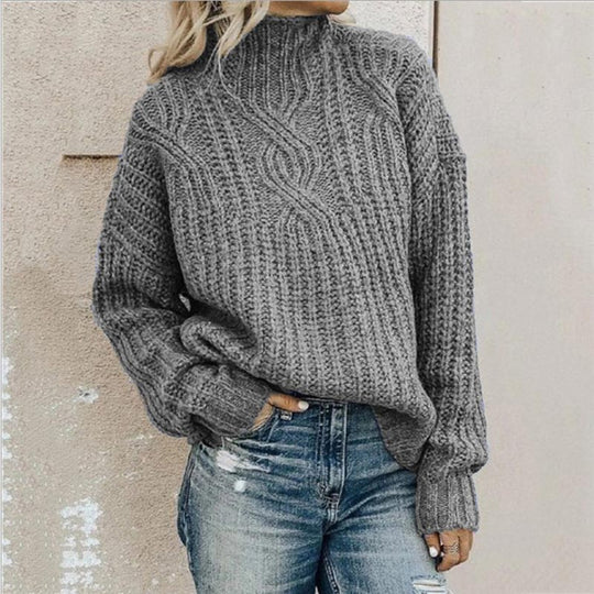 Damen Pullover Modernes Design Bequem 3