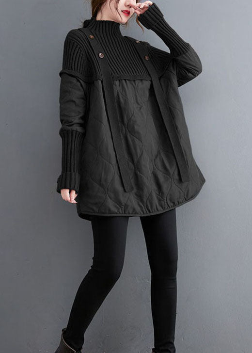 Damen Pullover Patchwork Stil für den Winter 1