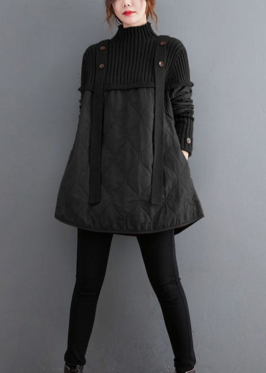 Damen Pullover Patchwork Stil für den Winter 2
