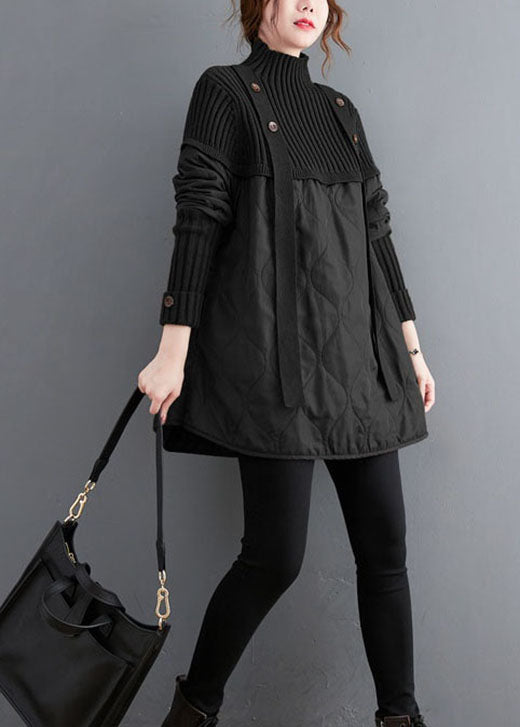 Damen Pullover Patchwork Stil für den Winter 3