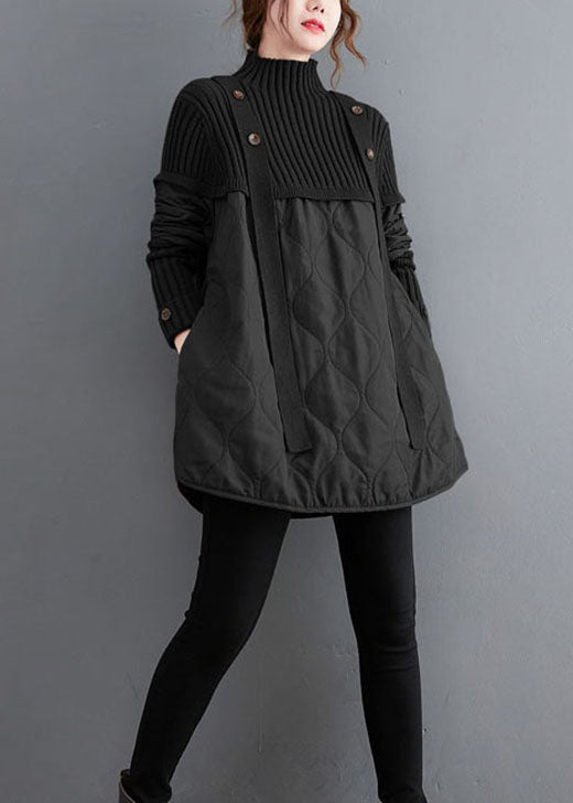 Damen Pullover Patchwork Stil für den Winter 4