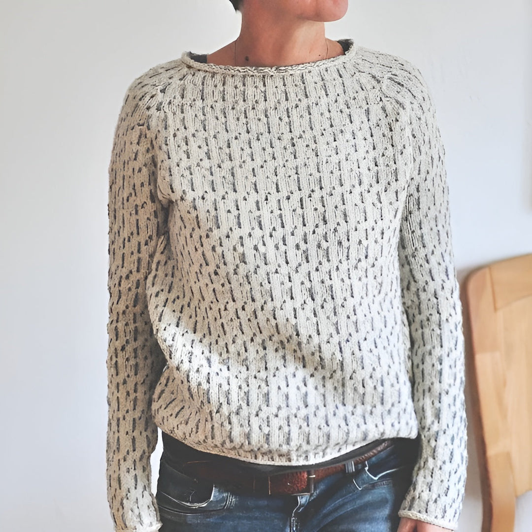 Damen Pullover Stilvoll Gestrickt 2