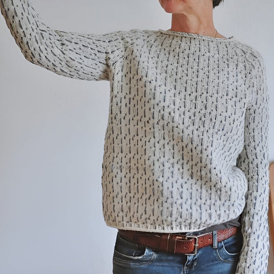 Damen Pullover Stilvoll Gestrickt 4