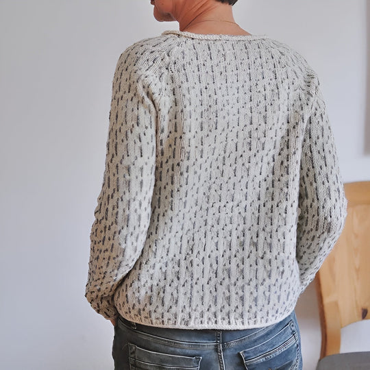 Damen Pullover Stilvoll Gestrickt 5
