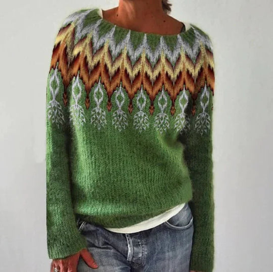 Damen Pullover mit Stilvollen Herbstdetails 4