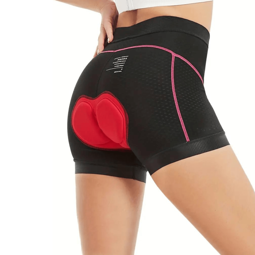 Damen Radhose Mit 4D-Gel-Polsterung Atmungsaktiv Rutschfest 5