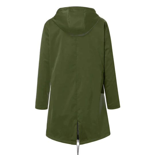 Damen Regenjacke ELSA mit verstellbarer Kapuze 7
