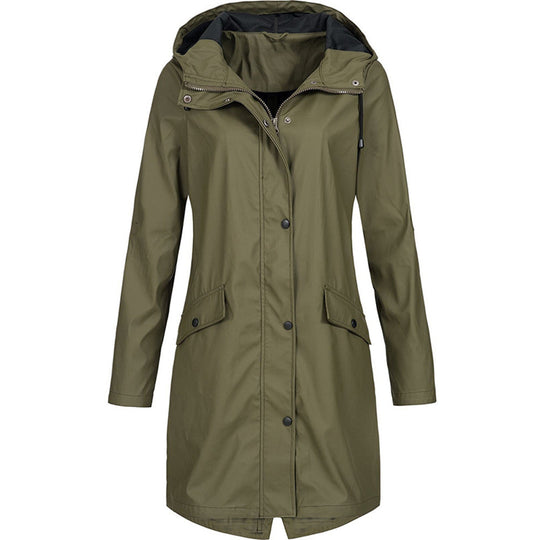 Damen Regenjacke Stilvoll und Vielseitig 3