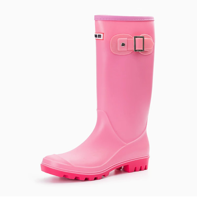 Damen Regenstiefel Hoch mit Grip-Sohle 3