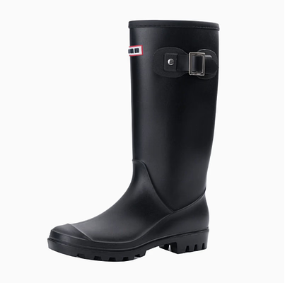 Damen Regenstiefel Hoch mit Grip-Sohle 4