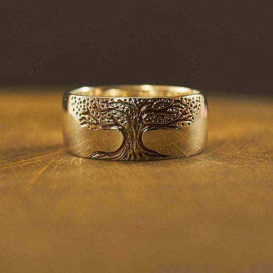 Damen Ring Lebensbaum Design 0
