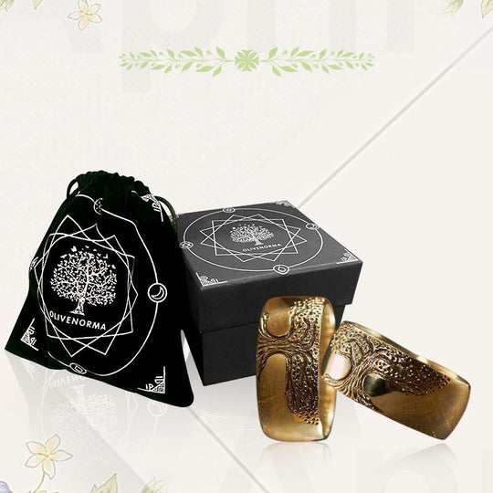 Damen Ring Lebensbaum Design 6