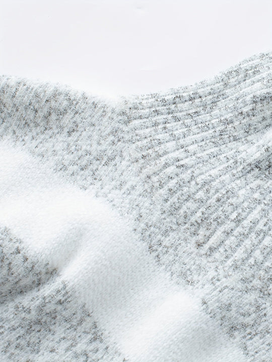 Damen Rollkragenpullover Gestreift 2
